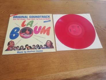 La Boum Original Soundtrack Limited Edition Rotes Vinyl 1987 Carrere Teldec 6.26451 Deutsche Pressung NM/VG+